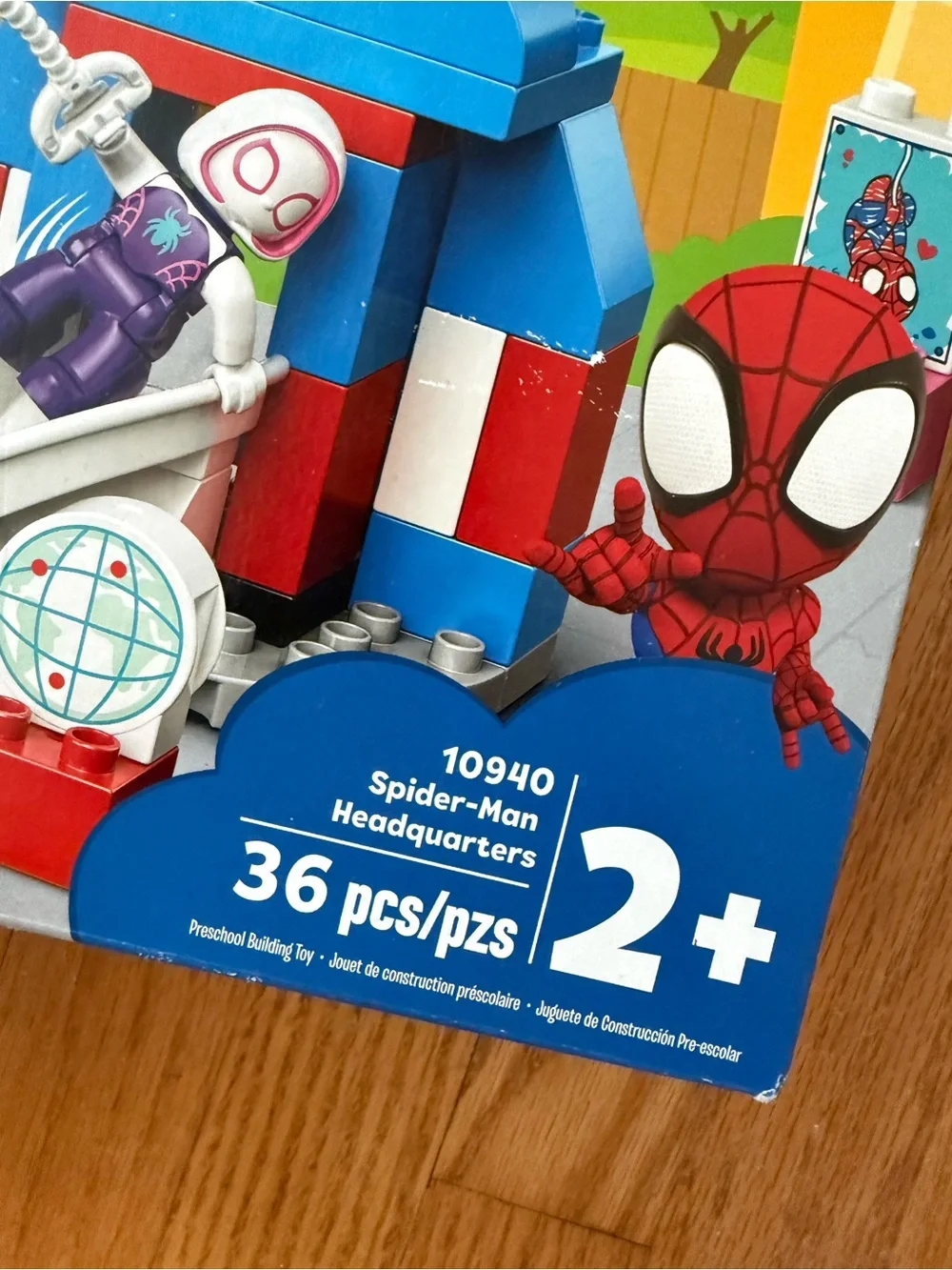 Retired - New & Sealed LEGO DUPLO: Marvel Spider-Man Headquarters Set 10940